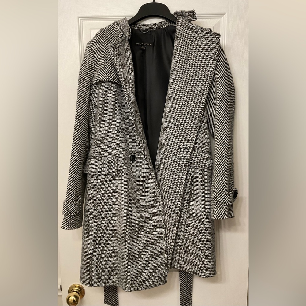 Banana Republic Double Breasted Coat Size XS